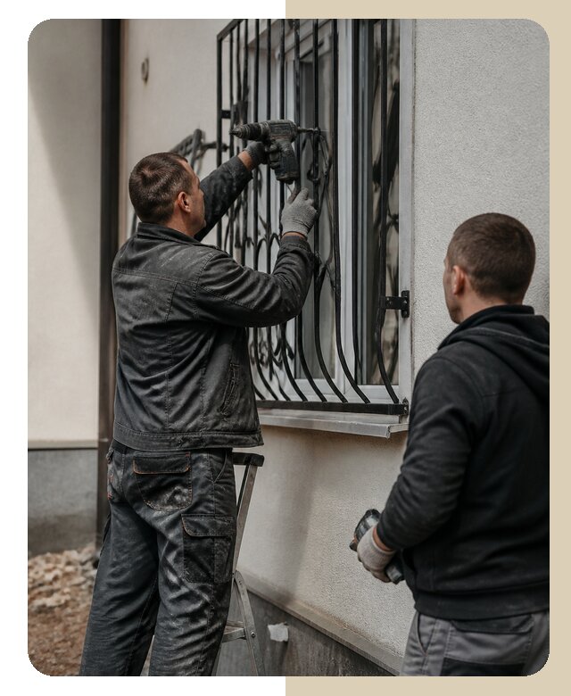 Установка наружных решеток в Новошахтинске от 5104 р. | ДвериЛегко-Нвш